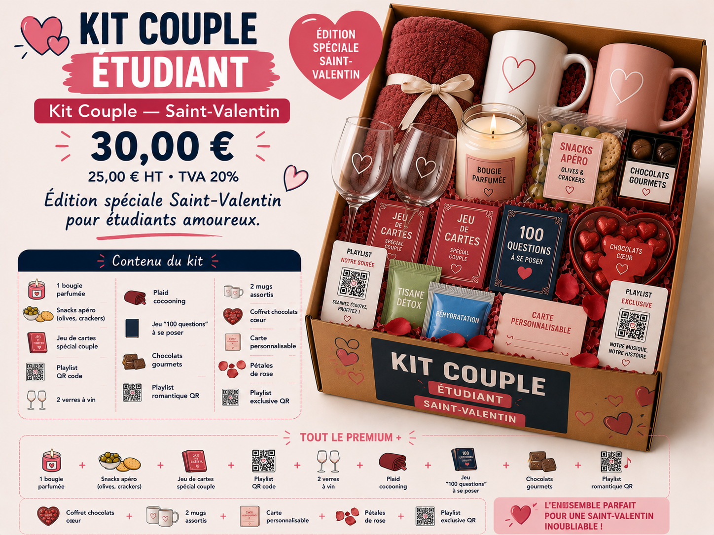 Kit Couple — Saint-Valentin