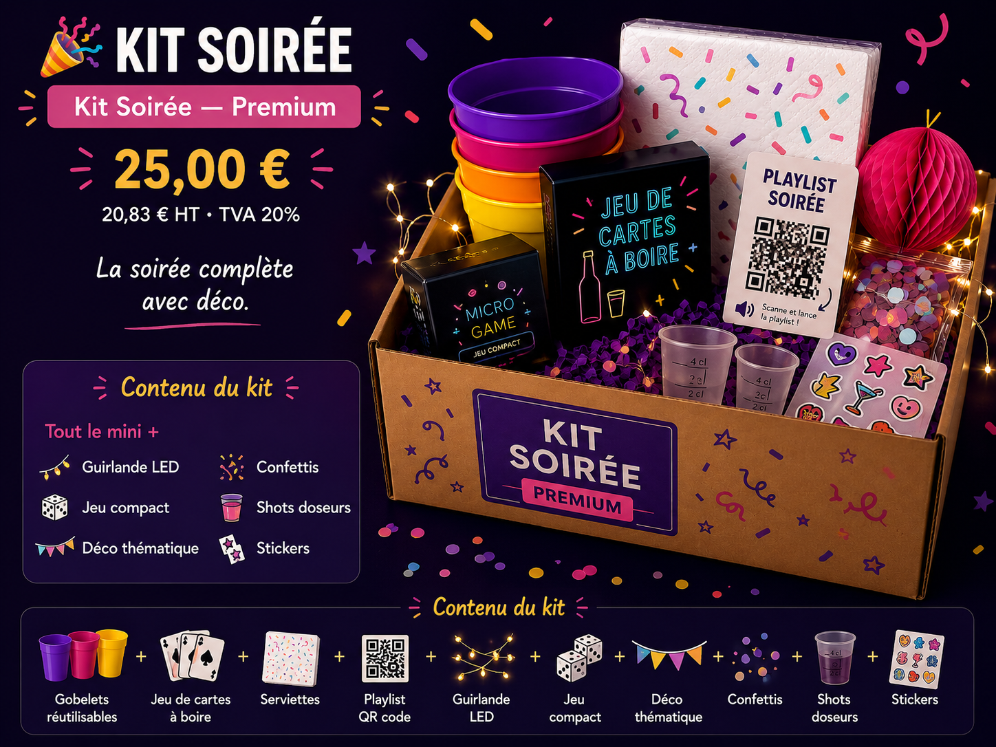 Kit Soirée — Premium